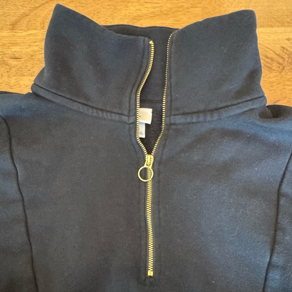 A New Day Quarter Zip Sweatshirt- L - Picture 6 of 7